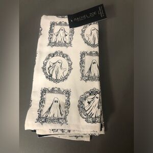 Rachel Zoe Ghost In Mirror Picture Frame Set of 3 Kitchen Towels NWT